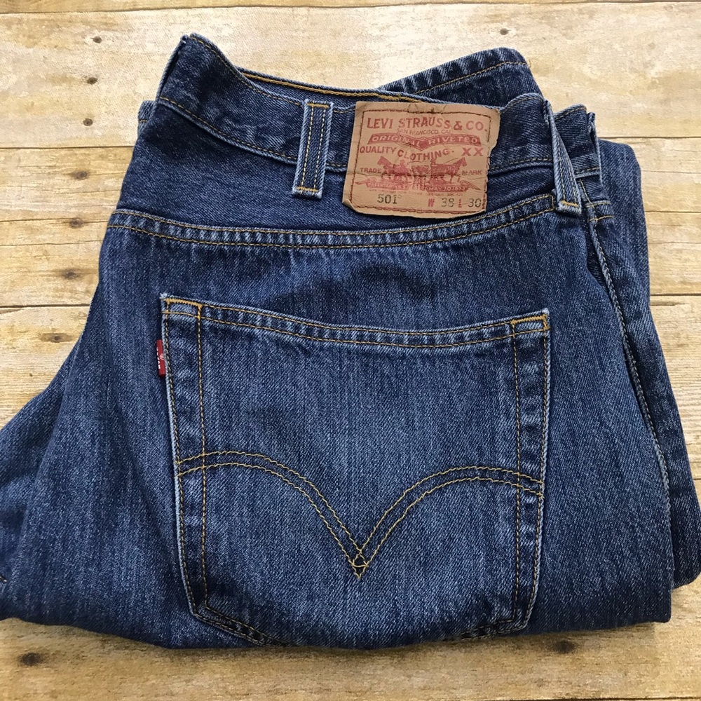 Levi's 501 Blue Jeans 38x30